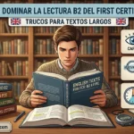 Reading B2: cómo afrontar los textos largos del First Certificate