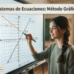 Sistemas de ecuaciones: método gráfico