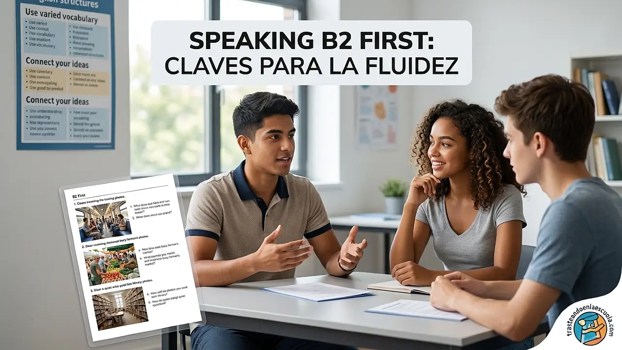Speaking B2 First: cómo hablar con fluidez en el examen