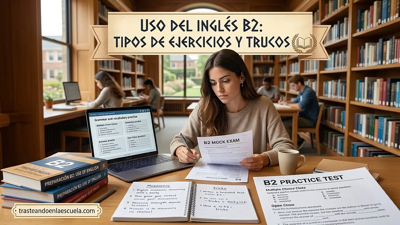 Use of English B2: tipos de ejercicios y trucos