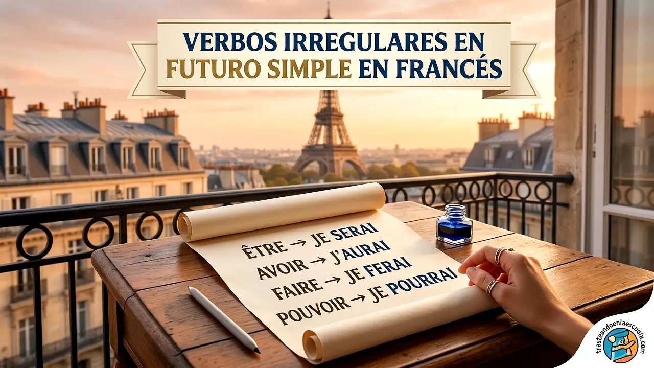 Verbos irregulares en futur simple en francés