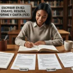 Writing B2: essay, review, report y letter (FCE)