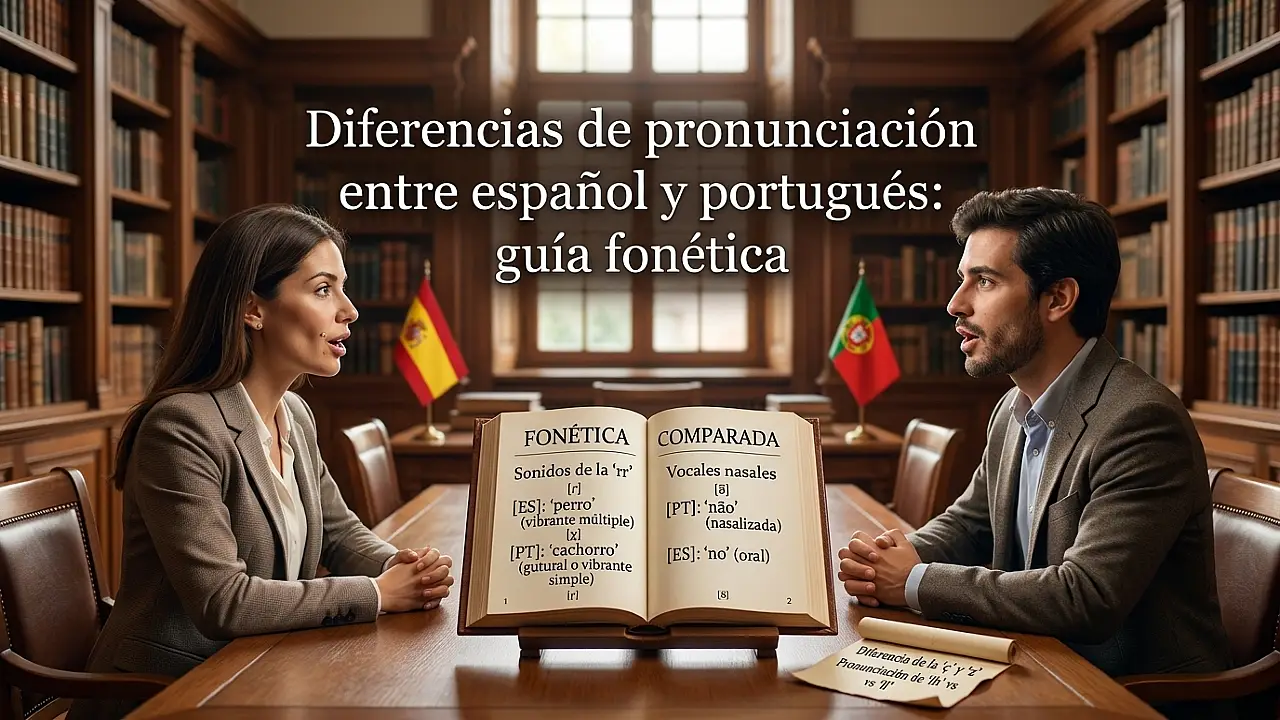 Diferencias de pronunciación entre español y portugués: guía fonética