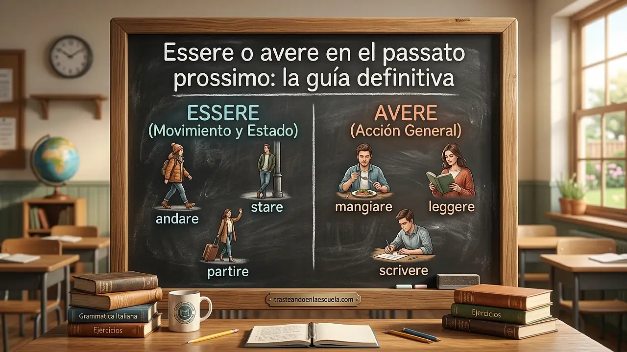 Essere o avere en el passato prossimo: la guía definitiva