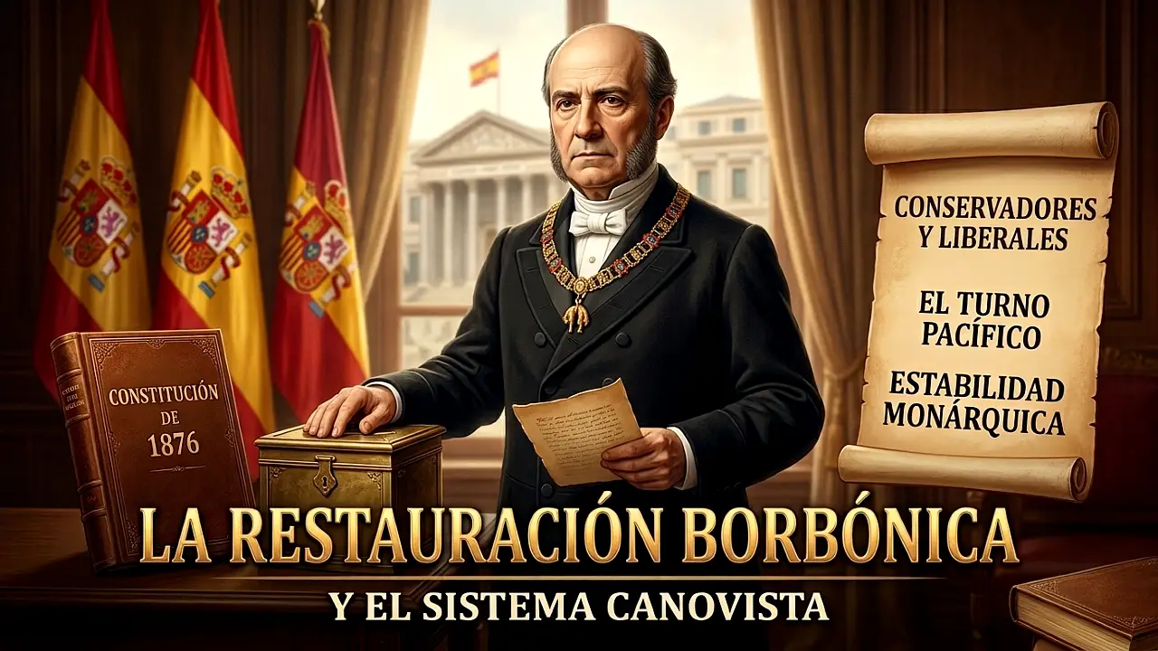 La Restauración borbónica: el sistema canovista