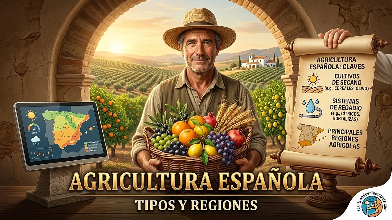 La agricultura española: tipos y regiones