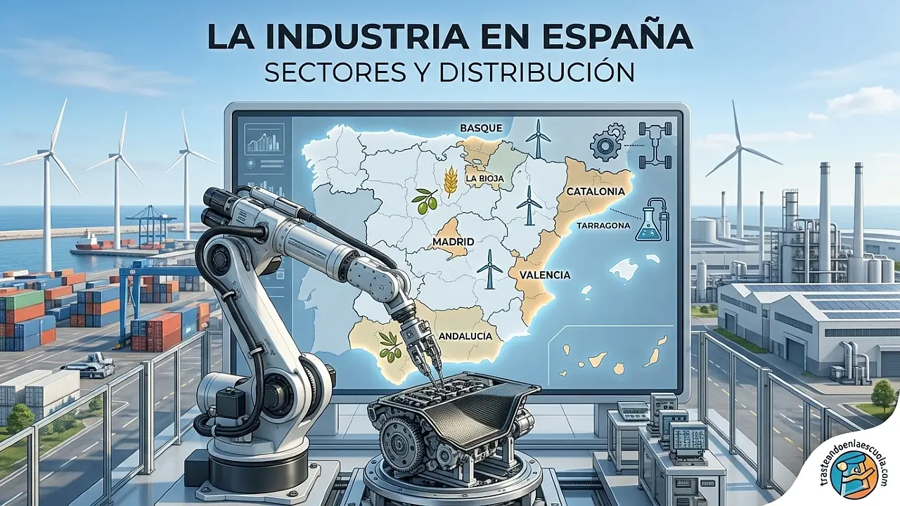 La industria en España: sectores y distribución territorial