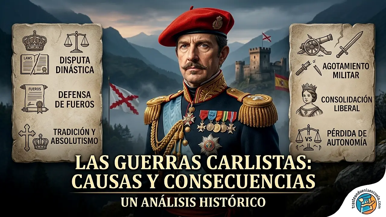 Las guerras carlistas: causas y consecuencias