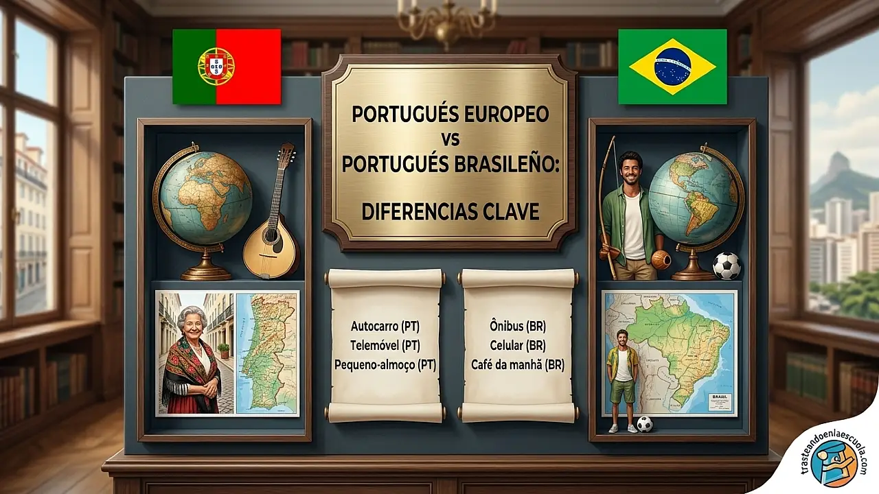 Portugués europeo vs portugués brasileño: diferencias clave