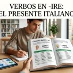 Verbos -ire en presente en italiano: sentire, capire y todos los regulares